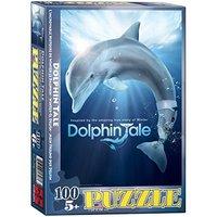 eurographics puzzle 100pc dolphin tale