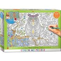 Eurographics Puzzle 500pc - Colour-me 500 Vibrant Wisdom