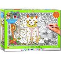 Eurographics Puzzle 500pc - Colour-me 500 Magical Cat