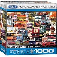 Eurographics Puzzle 1000pc - Ford Mustang Vintage Ads (mo)