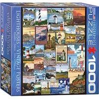 Eurographics Puzzle 1000pc - Lighthouses Vintage Ads (mo)