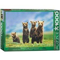 Eurographics Puzzle 1000pc - Bear Cubs Standing \