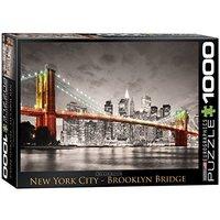 Eurographics Puzzle 1000pc - Brooklyn Bridge, New York City