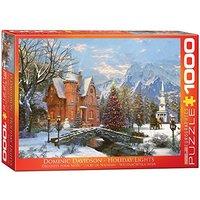 eurographics puzzle 1000pc davidson holiday lights