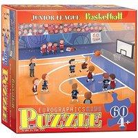 Eurographics Puzzle 60pc - Junior League Basketball (mo)