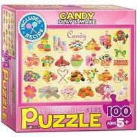 Eurographics Puzzle 100pc - Kids Sweets - Candy (mo)