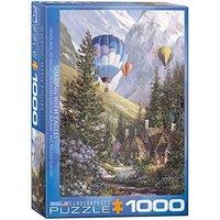 Eurographics Puzzle 1000pc - Laird - Soaring With Eagles