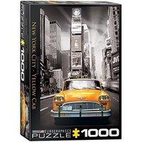 eurographics puzzle 1000pc new york yellow cab