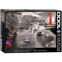 Eurographics Puzzle 1000pc - River Walk, San Antonio