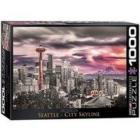 eurographics puzzle 1000pc seattle space needle