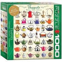 Eurographics Puzzle 1000pc - Teapots (8x8 Box) (mo)