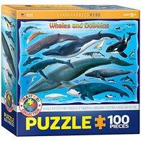 Eurographics Puzzle 100pc - Whales & Dolphins (mo)