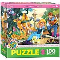 Eurographics Puzzle 100pc - Princess 3 (6x6 Box)