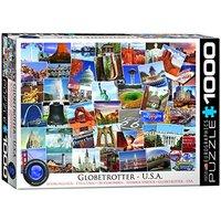 Eurographics Puzzle 1000pc - Usa Globetrotter