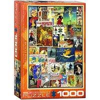 Eurographics Puzzle 1000pc - Bicycles Vintage Ads
