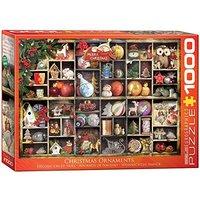 eurographics puzzle 1000pc christmas ornaments