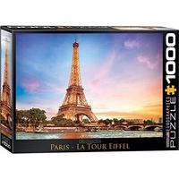 eurographics puzzle 1000pc paris eiffel tower