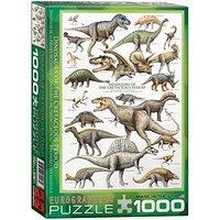 Eurographics Puzzle 1000pc - Dinosaurs, Cretaceous Period