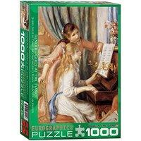 eurographics puzzle 1000pc girls on the piano renoir