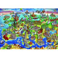 European World 1000 Piece Jigsaw Puzzle