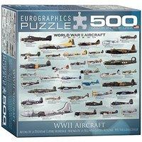 Eurographics Puzzle 500pc - World War Ii Aircraft (mo)