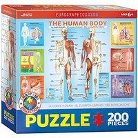 Eurographics Puzzle 200pc - Human Body