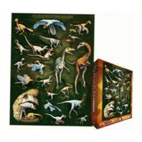 Eurographics Puzzles Feathered Dinosaurs