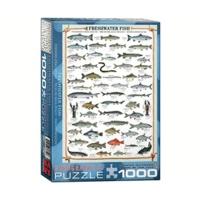 Eurographics Puzzles Freshwater fish (1000 pieces)