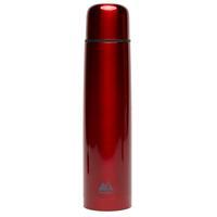 Eurohike 1 Litre Metallic Flask, Red