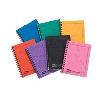 Europa Notemaker Book Sidebound Ruled 80gsm 120 Pages A6 Assorted A Ref 482/1138Z [Pack 10]