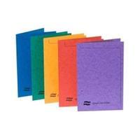 Europa Square Cut Folder 300 Foolscap Assortment A (Pack 50)