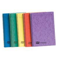 Europa Notemaker Book Sidebound Ruled 80gsm 120 Pages A5 Assorted A Ref 4850Z [Pack 10]