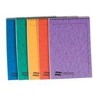 Europa Notemaker Pad Headbound Ruled 80gsm 120 Pages A4 Assorted A Ref 4870Z [Pack 10]
