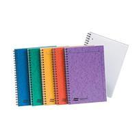Europa Notemaker Book Sidebound Ruled 80gsm 120 Pages A4 Assorted A Ref 4860Z [Pack 10]
