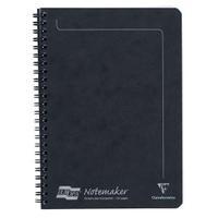 Europa Notemaker Book Sidebound Ruled 80gsm 120 Pages A5 Black Ref