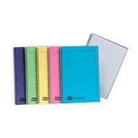 Europa Notemaker Book Sidebound Ruled 80gsm 120 Pages A4 Assorted C