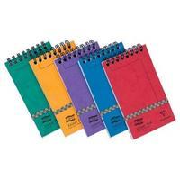 Europa Minor Notepad Wirebound Elasticated Ruled 80gsm 120 Pages