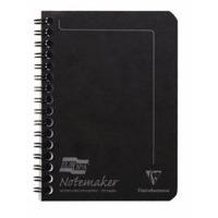 Europa A6 Notemaker Spiral Bound Black