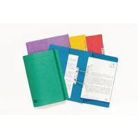 Europa Assorted Foolscap Pocket Spiral Files Pack of 25 3010Z