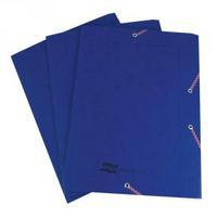 europa dark blue portfolio file pack of 10 55502se