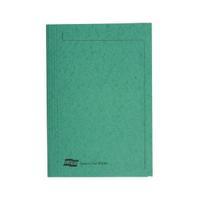 Europa Foolscap Green Square Cut Folder Pack of 50 4823