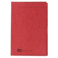 europa foolscap red square cut folder pack of 50 4828