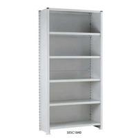 euro shelving fully clad bay 6 shelf extension 1800h x 1000w x 300d