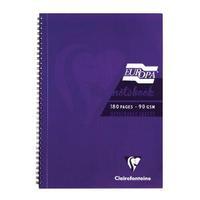 Europa A4 Notebook 180 Pages Pur...