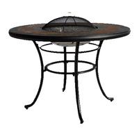 Europa Leisure Durango Tall Fire Pit Table