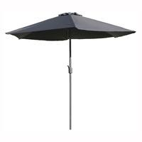 Europa Leisure 2.7m Grey Parasol