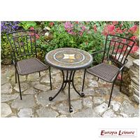 Europa Leisure Torello Standard Dining Set with 2 Malaga Chairs