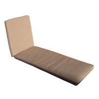 europa leisure beige nettuno lounger cushion