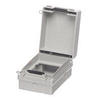 europa ip65 1 gang weatherproof outdoor socket switch accessory box