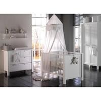 Europe Baby Como 3 Piece Roomset-White